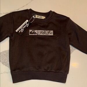 NWT-2T Binky Bro Crewneck